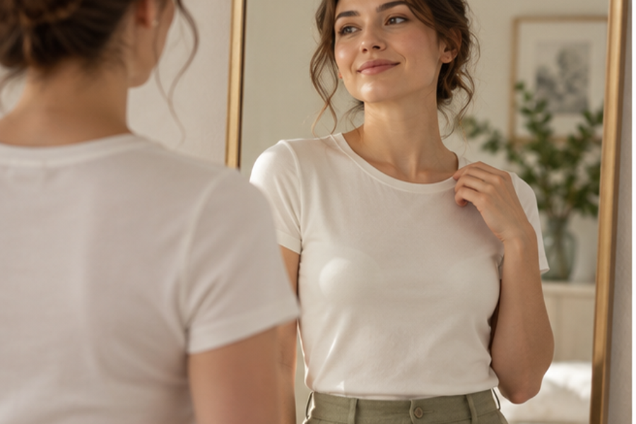 How to Keep Bra Lines From Showing Under Thin Tops