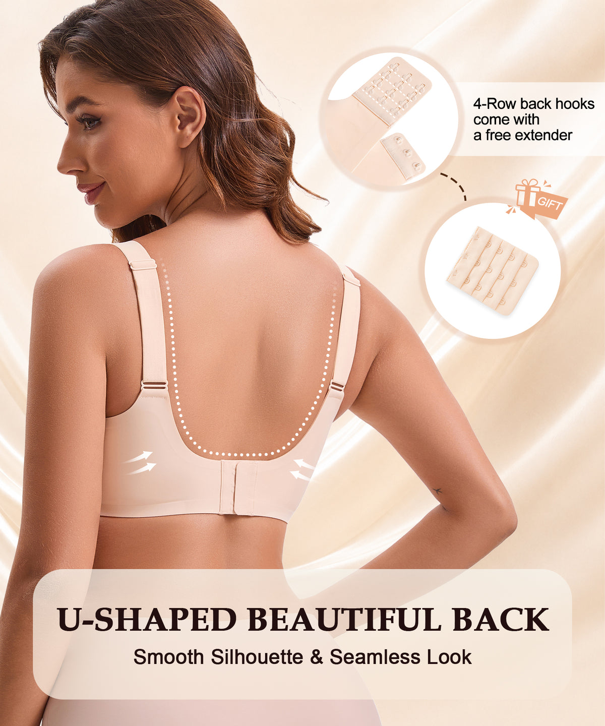COMFBAY Mesh Jelly Bra