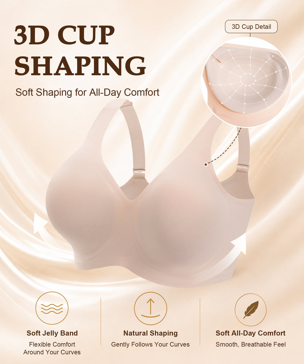 COMFBAY Deep V Jelly Bra