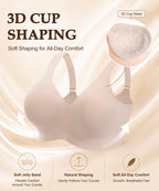 COMFBAY Deep V Jelly Bra