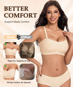 COMFBAY Strapless Jelly Bras