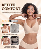 COMFBAY Deep V Jelly Bra