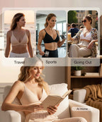COMFBAY Triangle Jelly Bras