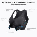 COMFBAY full coverage front-closure wireless bra — product image 6